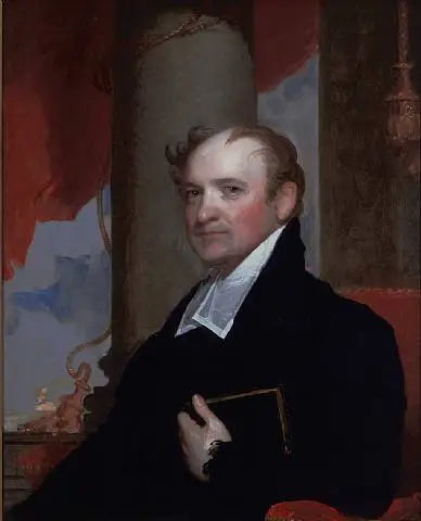 Porträtt av reverend John Thornton Kirkland - Gilbert Stuart
