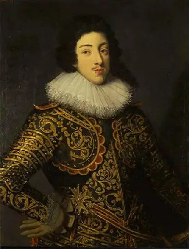 Porträtt av kung Ludvig XIII - Frans Pourbus den yngre