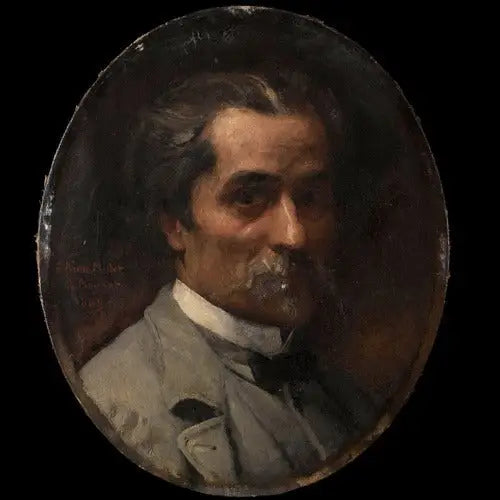 Porträtt av skulptören Aimé Millet - Léon Bonnat