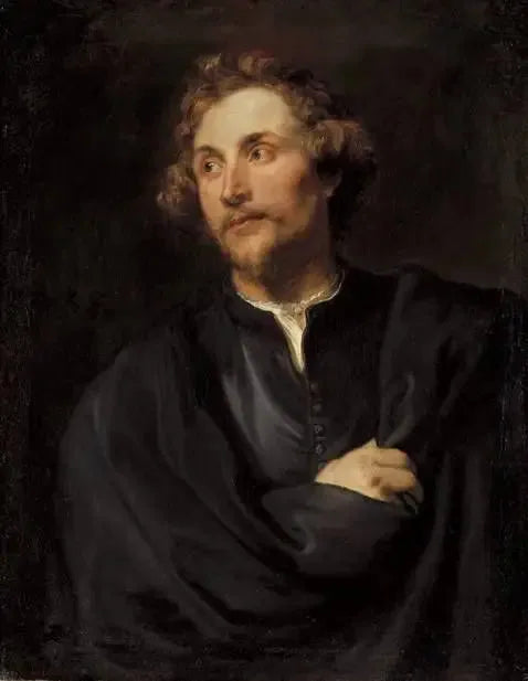 Porträtt av skulptören Georg Petel - Antoine van Dyck