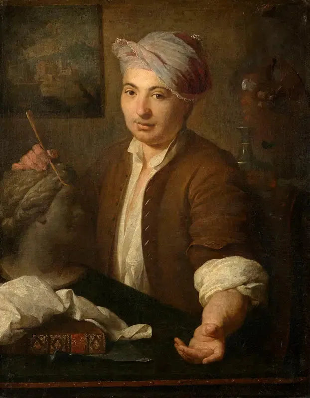 Porträtt av skulptören Pierre Lucas - Pierre Subleyras