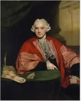 Porträtt av den mycket ärade John Hely-Hutchinson (1724-1794), präst vid Trinity College i Dublin - Joshua Reynolds