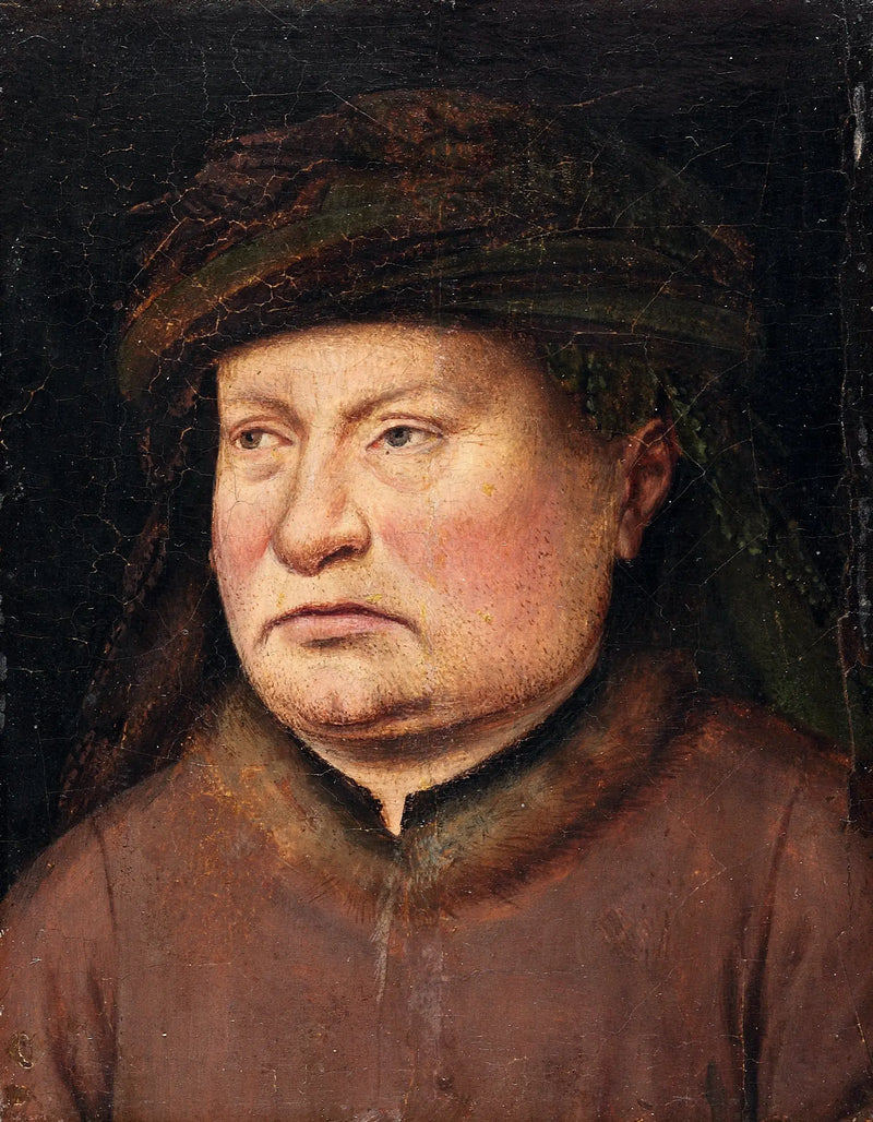 Porträtt av en man - Jan van Eyck