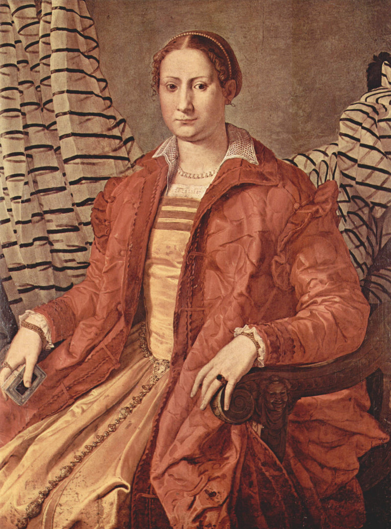 Porträtt av en dam - Bronzino