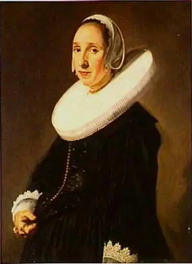 Porträtt av en kvinna - Frans Hals