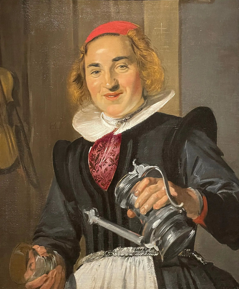 Porträtt av en kvinna - Frans Hals