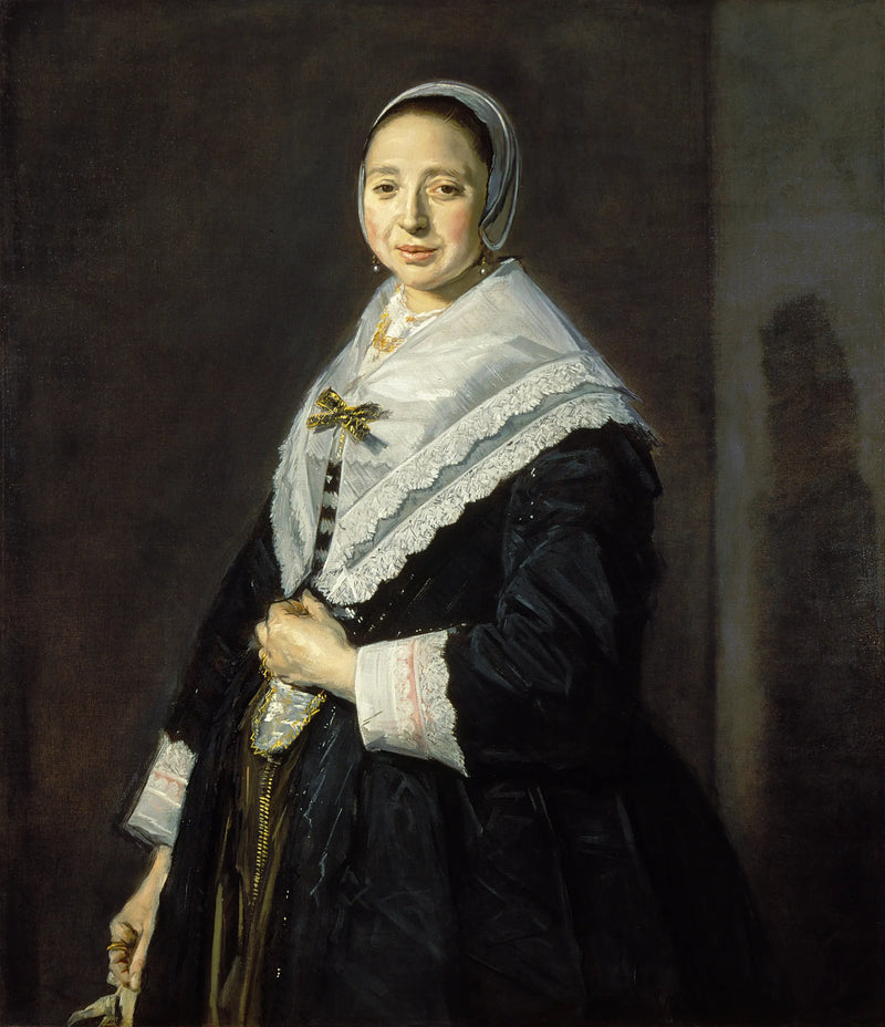 Porträtt av en kvinna - Frans Hals