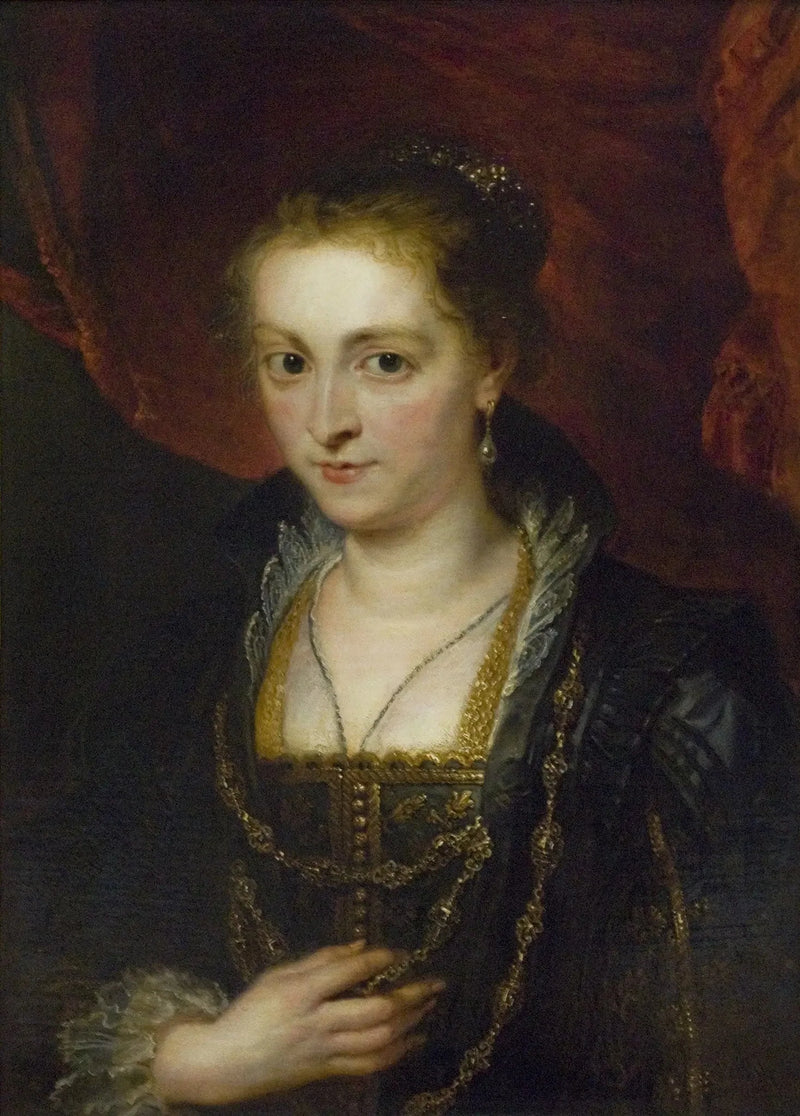 Porträtt i profil av en dam - Peter Paul Rubens