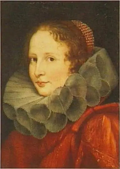 Porträtt i halvlängd av en ung genuesisk kvinna - Antoine van Dyck