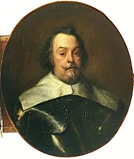 Porträtt i halvlängd av François de Moncade, markis av Ayetone - Antoine van Dyck