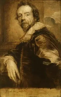 Porträtt i grisaille av Anthony Van Dyck - Antoine van Dyck