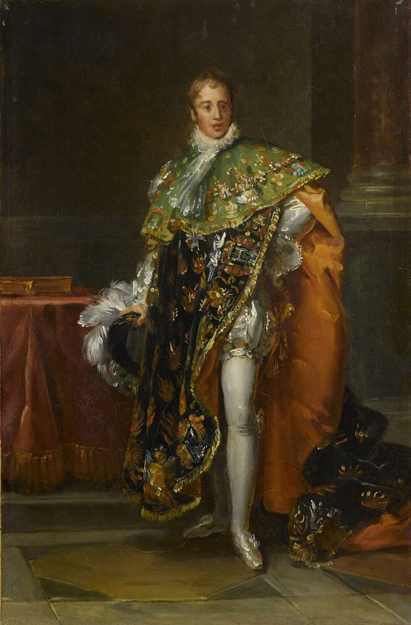 Helbildporträtt av Charles-Philippe av Frankrike (1757-1836), hertig av Artois - François Gérard