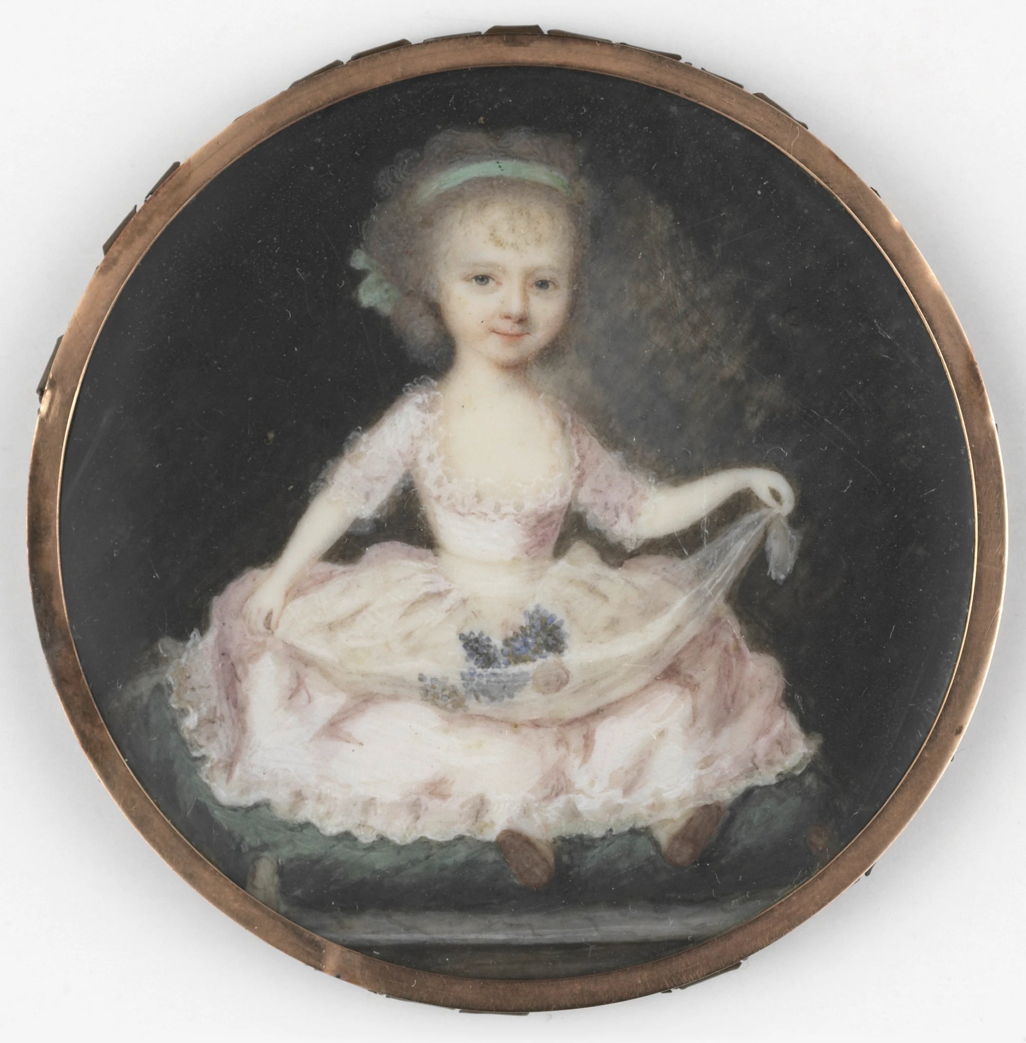 Portrait d'un enfant, considéré comme Frederica Louisa Wilhelmina (1770-1819), princesse d'Orange-Nassau - Anthonie Joseph Helant