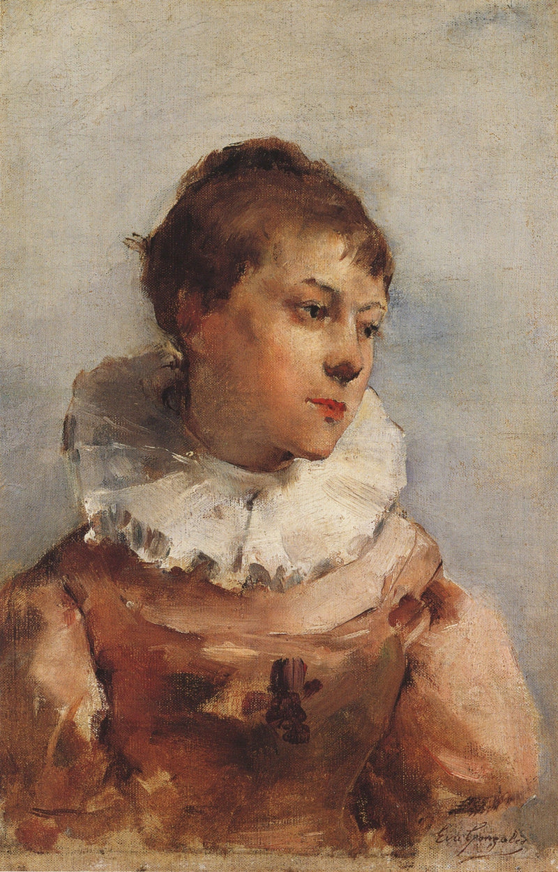 Porträtt - Eva Gonzalès