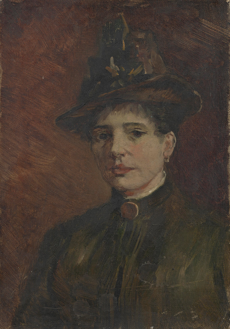 Porträtt av kvinna - Vincent van Gogh