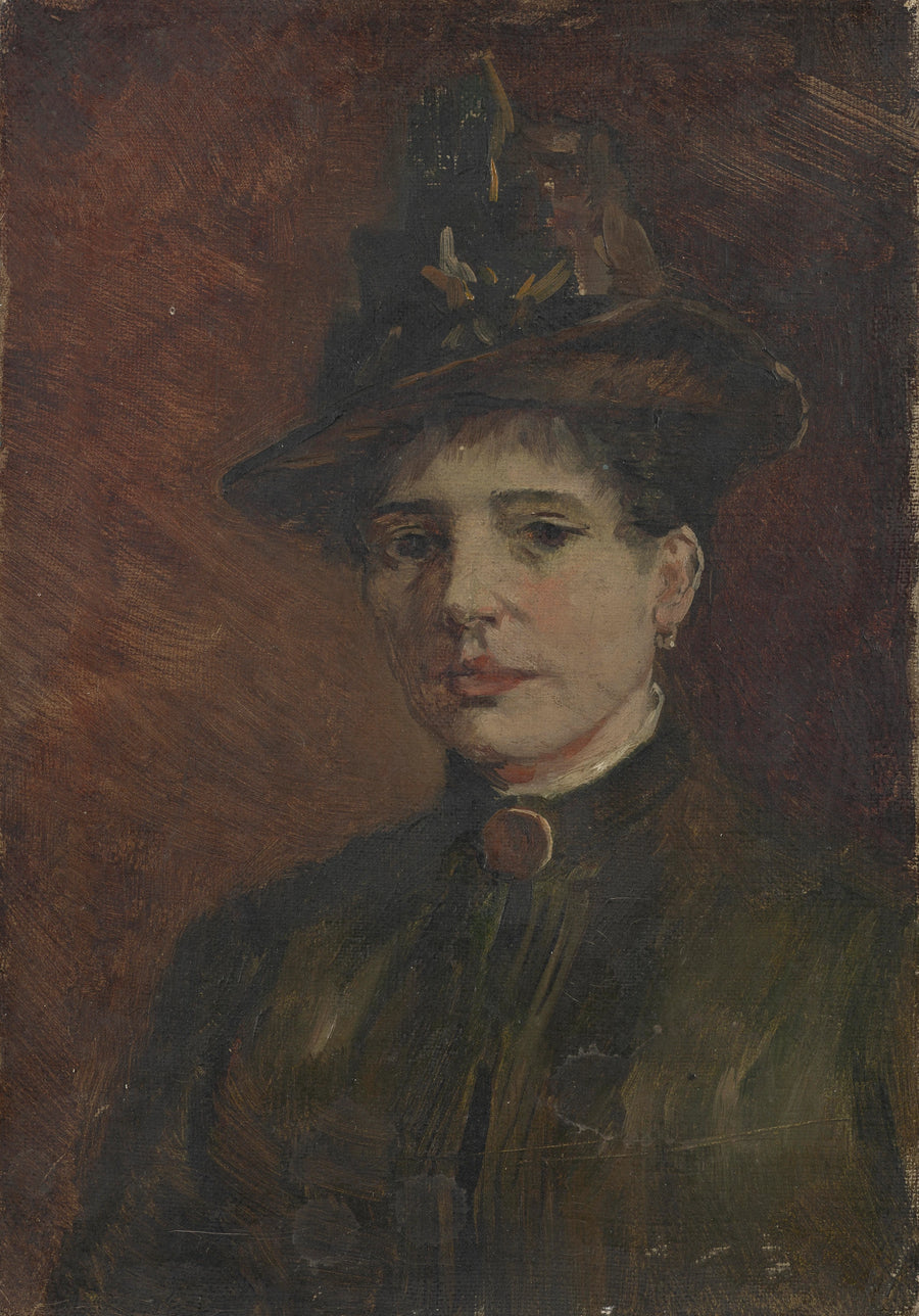 Porträtt av kvinna - Vincent van Gogh
