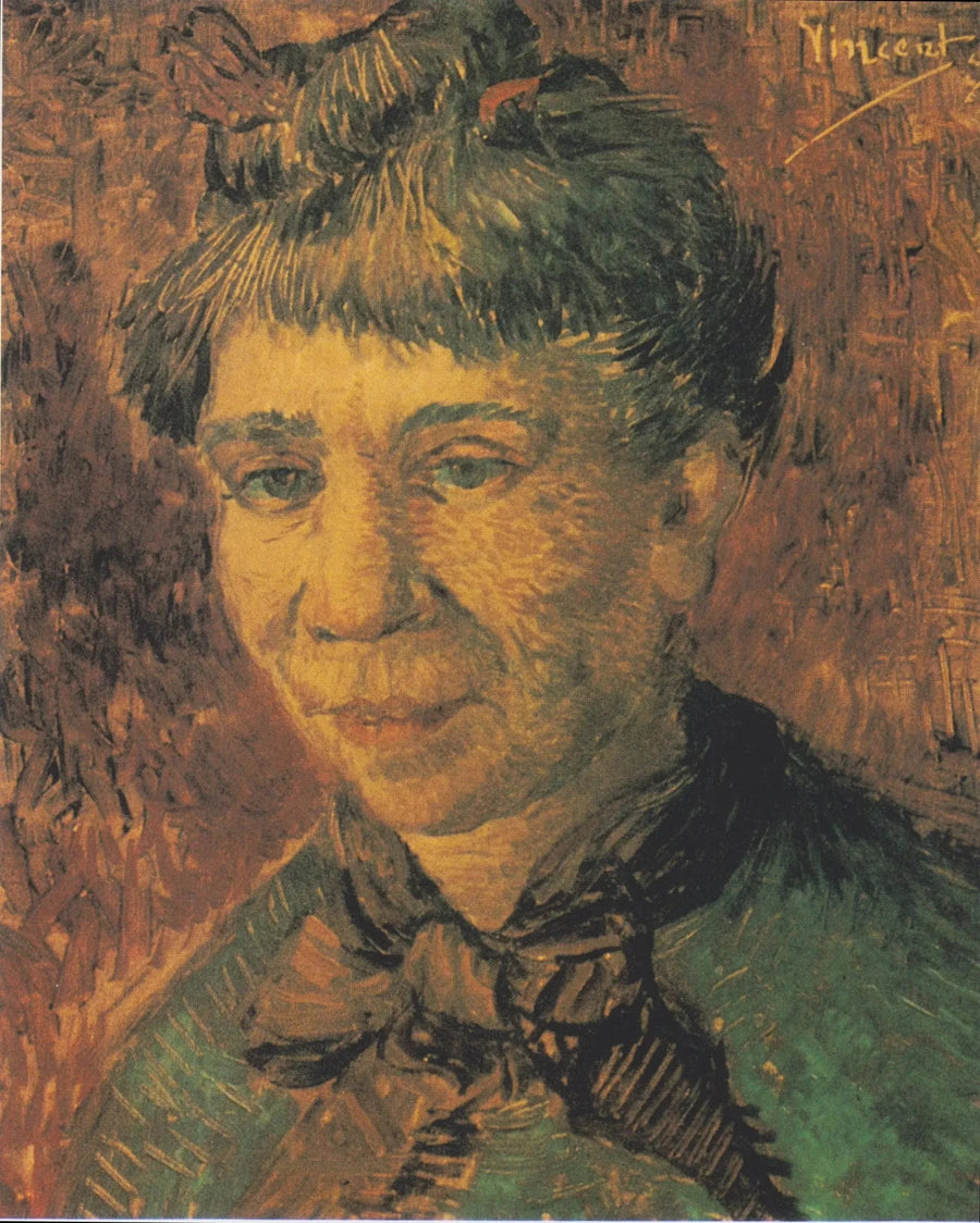 Porträtt av en kvinna - Vincent van Gogh