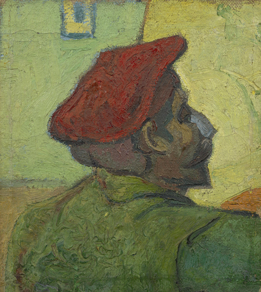 Porträtt av Gauguin - Vincent van Gogh