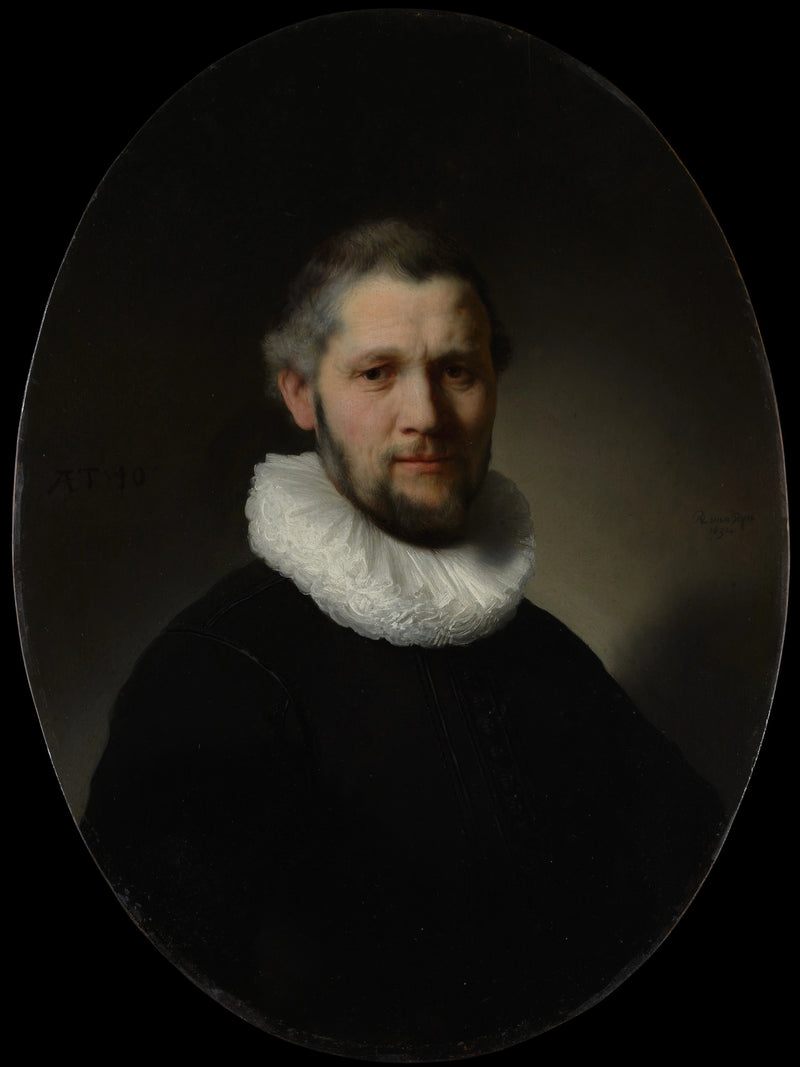 Porträtt av man - Rembrandt