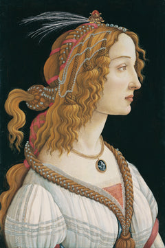 Porträtt av Simonetta Vespucci - Sandro Botticelli