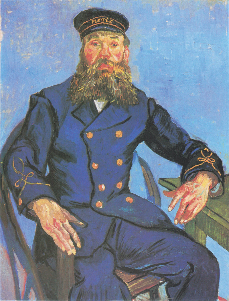 Porträtt av Joseph Roulin - Vincent van Gogh
