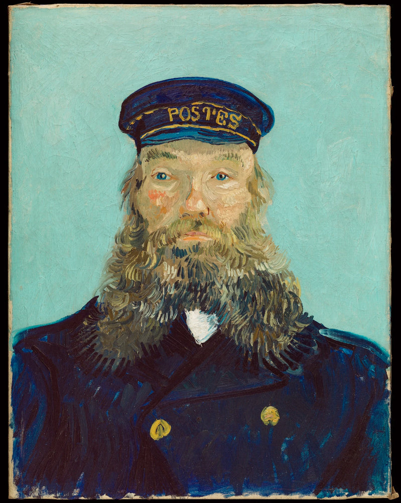 Porträtt av brevbäraren Joseph Roulin - Vincent van Gogh