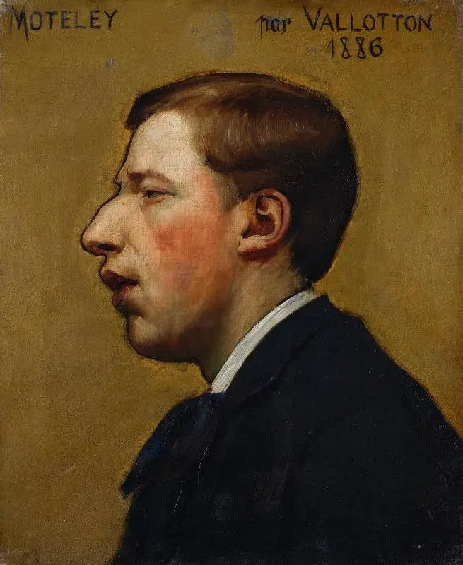 Porträtt av Jules Moteley - Félix Vallotton