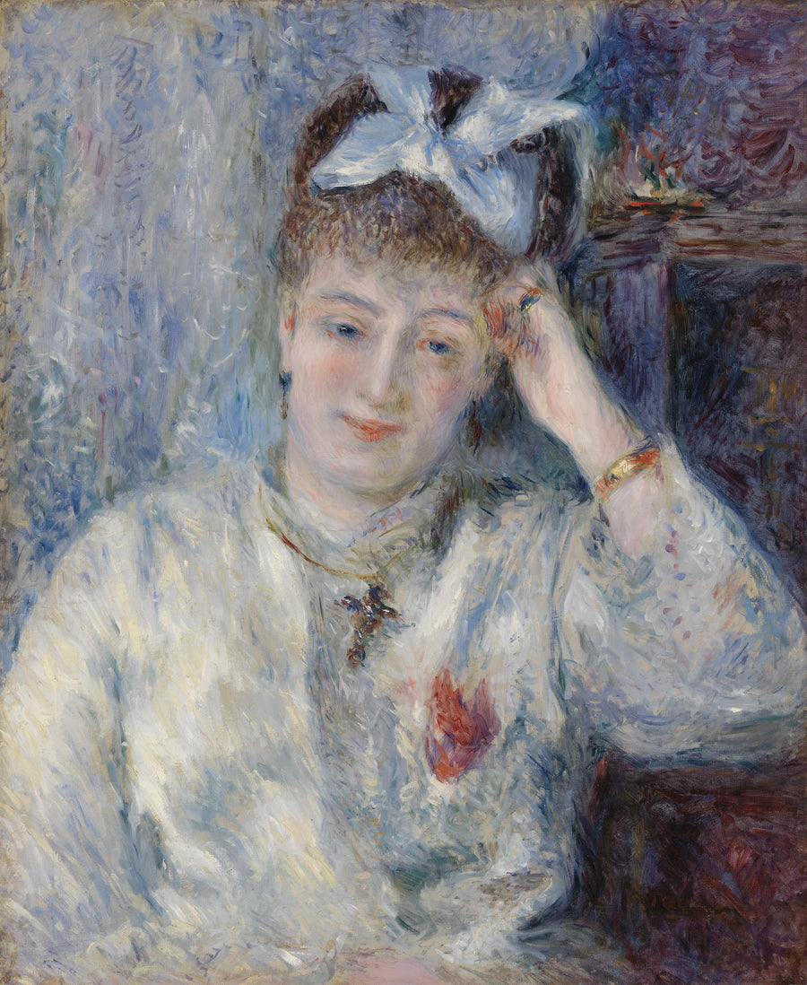 Porträtt av Mademoiselle Marie Murer (Porträtt av Mademoiselle Marie Murer) - Pierre-Auguste Renoir