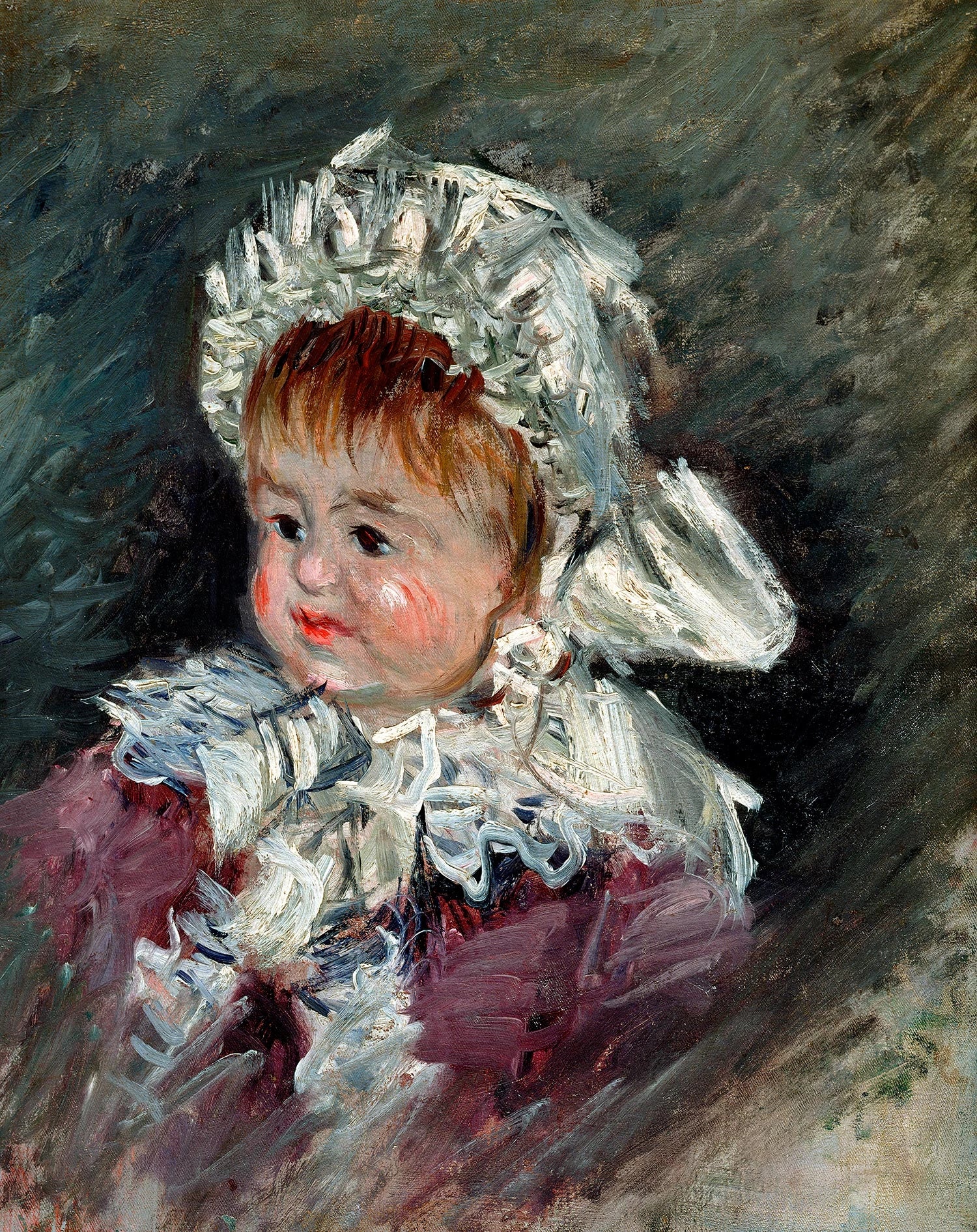 Portrait de Michel Monet bébé W504 par Claude Monet, Musée Marmottan Monet