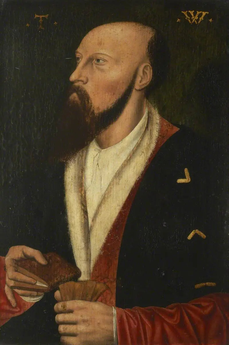 Porträtt av en gentleman (troligen Sir Thomas Wyatt, 1503–1542) - Hans Holbein den yngre