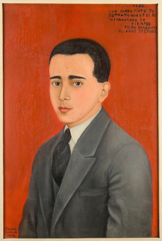 Portrait d’Alejandro Gómez Arias - Frida Kahlo image 1 reproduction de peinture à l’huile