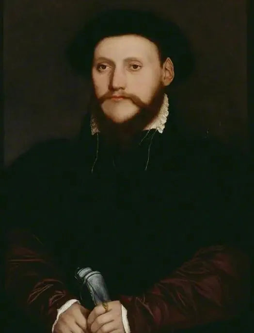 Porträtt av en okänd gentleman - Hans Holbein den yngre