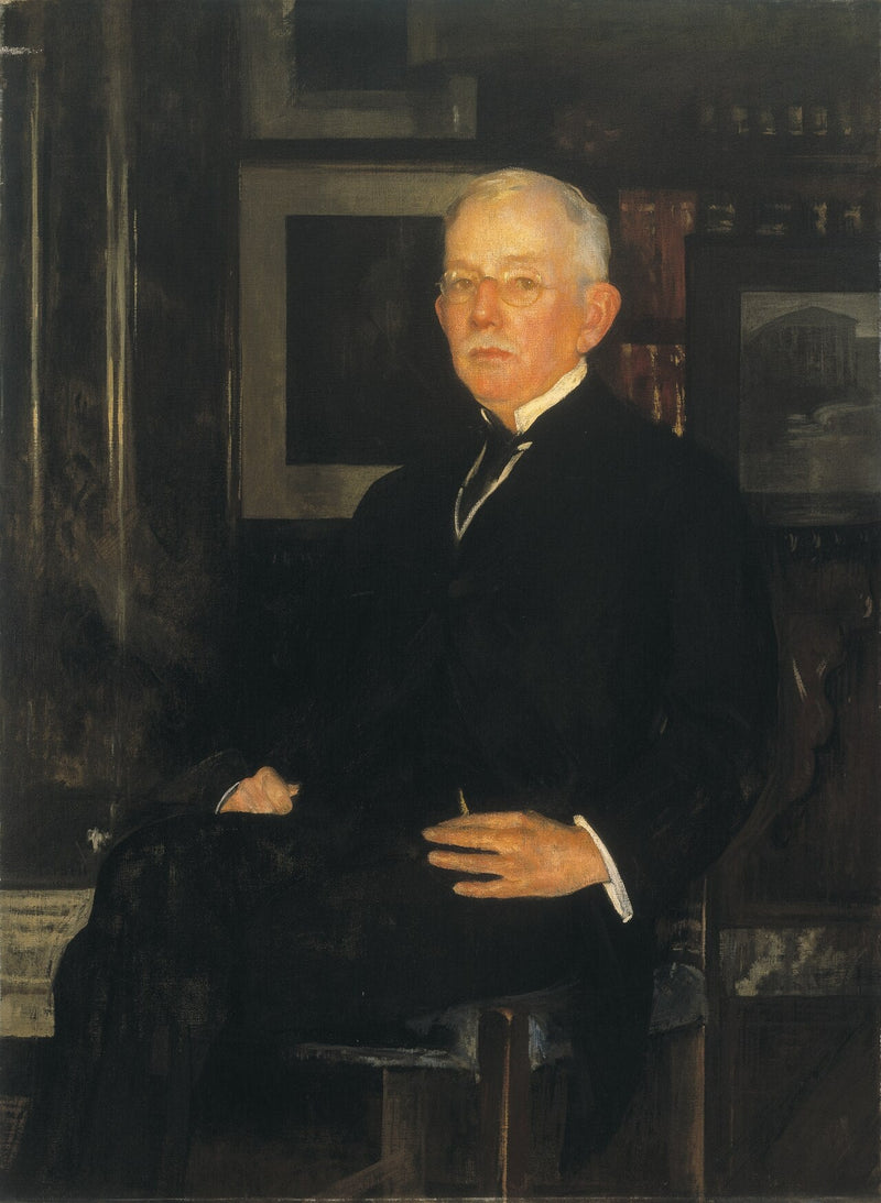 Porträtt av John Joseph Albright - Edmund Charles Tarbell