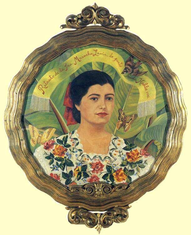 Portrait de Marucha Lavín - Frida Kahlo image 1 reproduction de peinture à l’huile