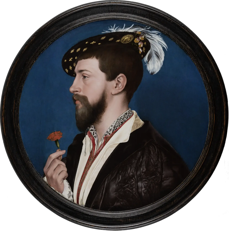 Porträtt av Simon George från Cornwall - Hans Holbein den yngre
