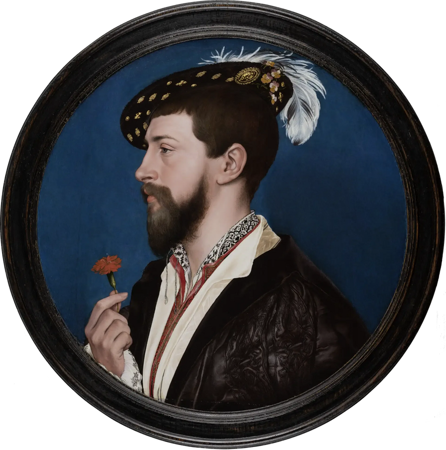 Porträtt av Simon George från Cornwall - Hans Holbein den yngre