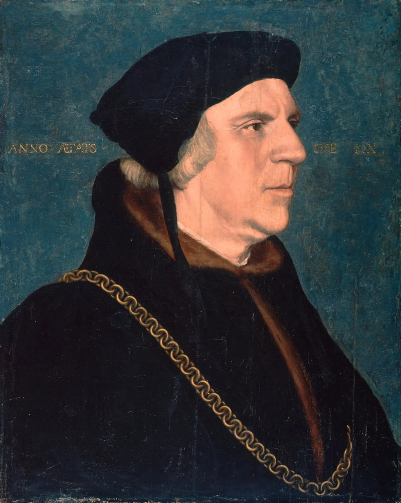 Porträtt av William Butts - Hans Holbein den yngre