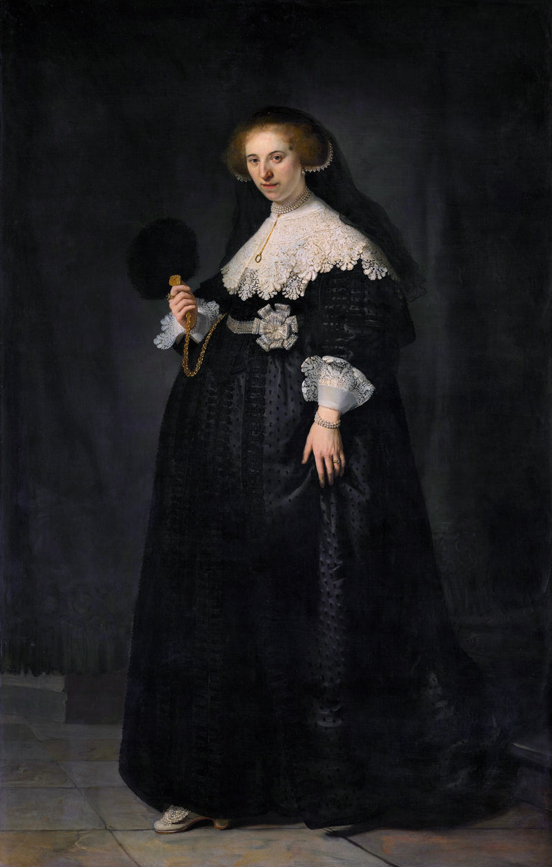 Porträtt av Oopjen Coppit - Rembrandt