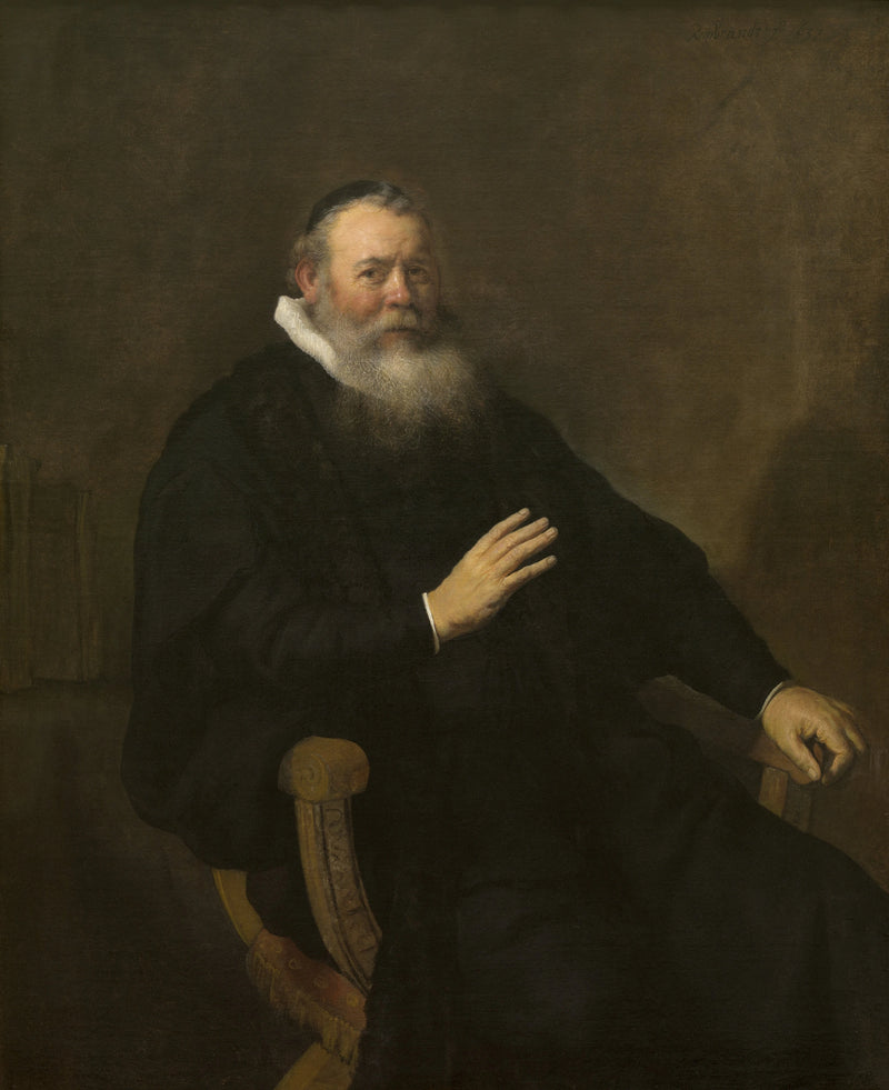 Pastorn Eleazar Swalmius - Rembrandt