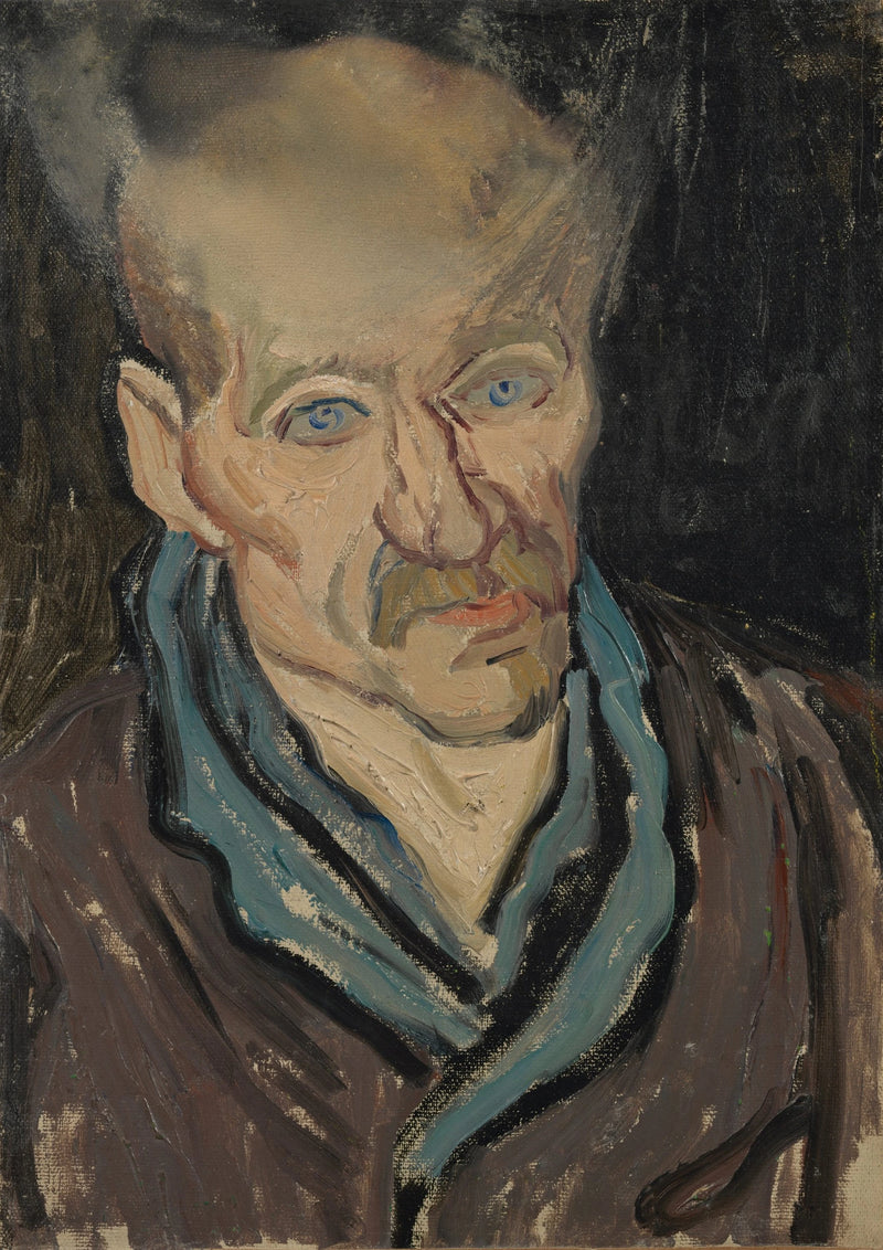 Porträtt av en man - Vincent van Gogh