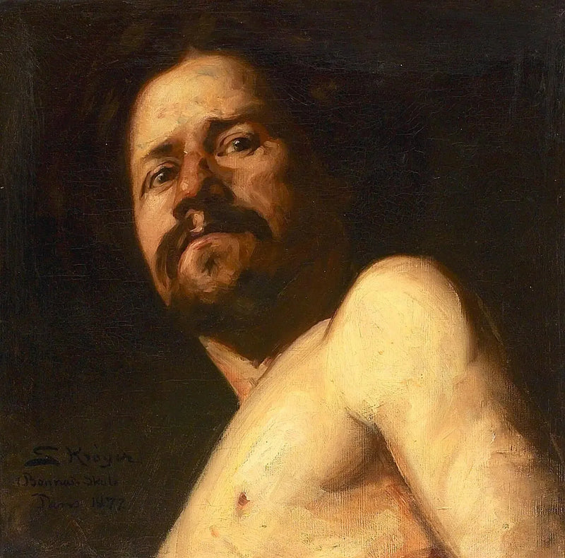 Porträtt. - Peder Severin Krøyer