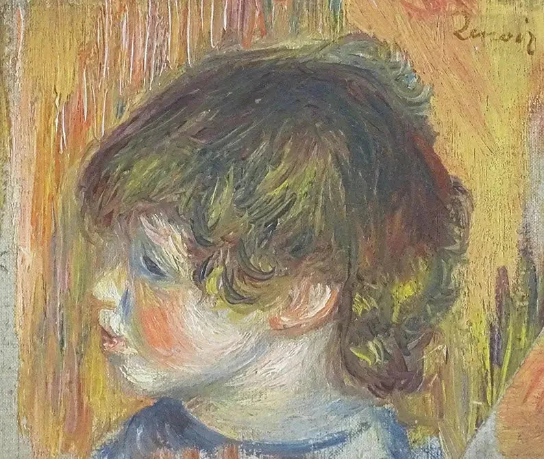 Porträtt av Pierre Renoir - Pierre-Auguste Renoir