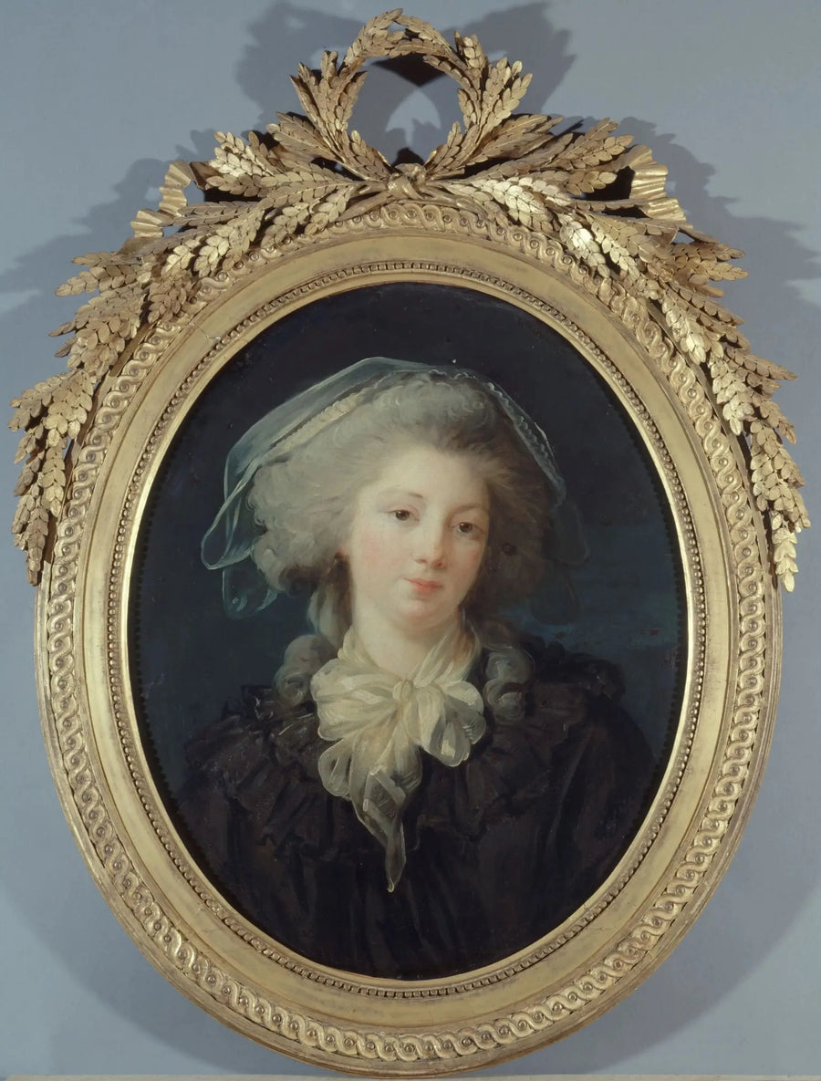 Förebyggande porträtt av Charlotte-Françoise Bergeret de Norinval - Élisabeth Vigée Le Brun