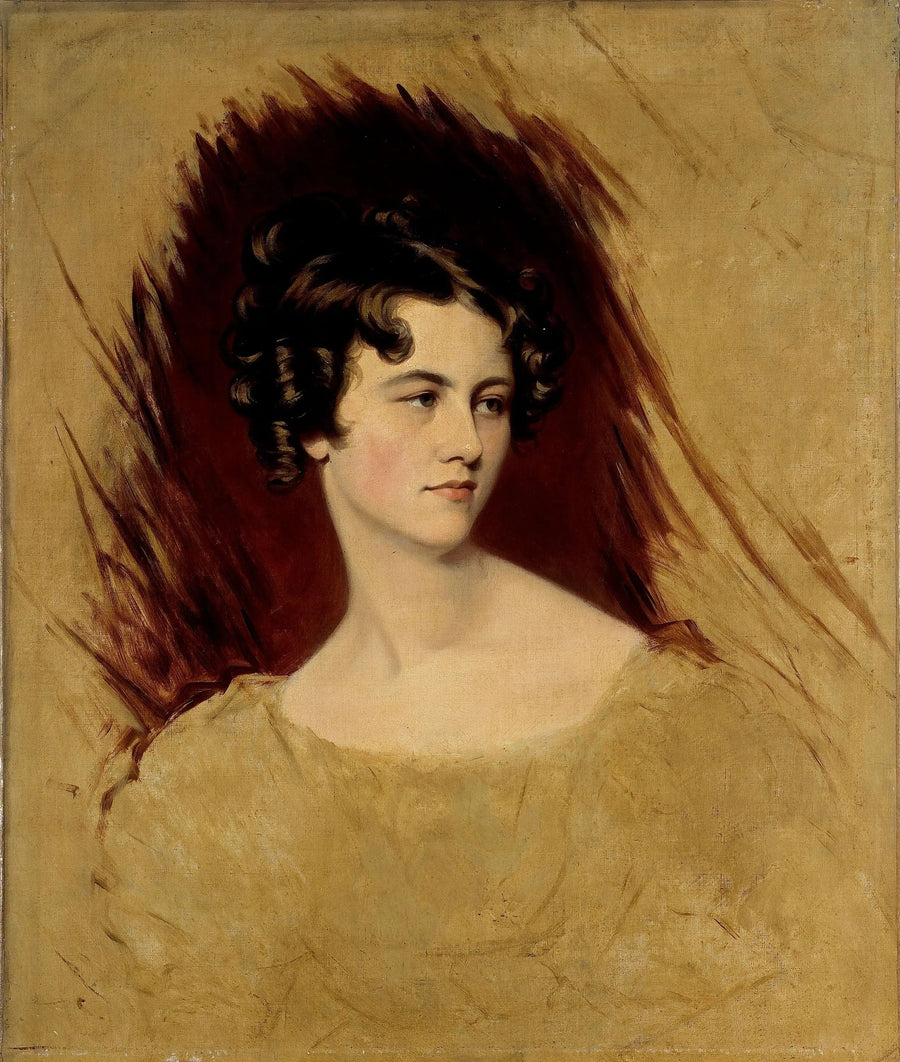 Före detta porträtt av prinsessan Clémentine av Metternich - Thomas Lawrence