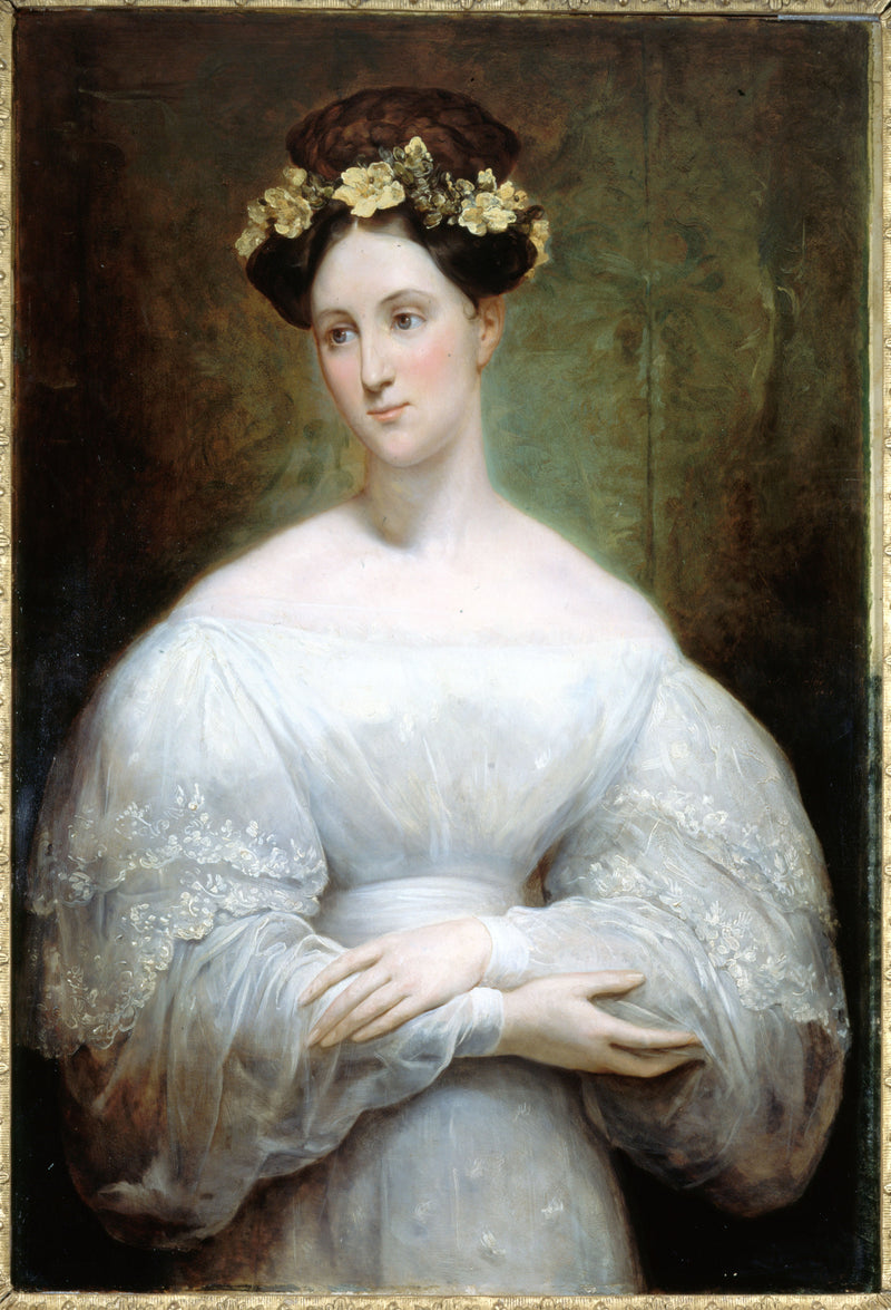 Före detta porträtt av prinsessan Marie d'Orléans - Ary Scheffer