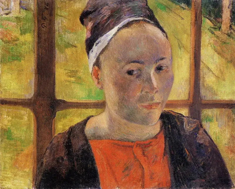 Antaget porträtt av Marie Lagadu - Paul Gauguin
