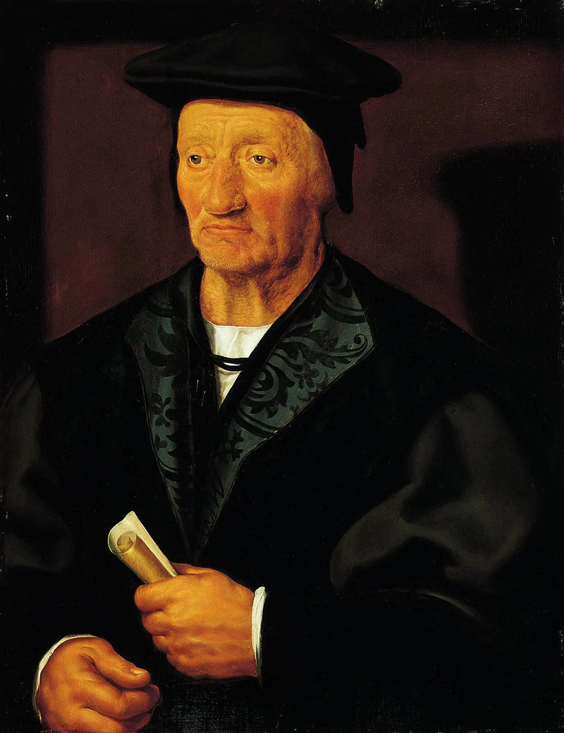 Före detta porträtt av Sébastien Munster - Peter Paul Rubens