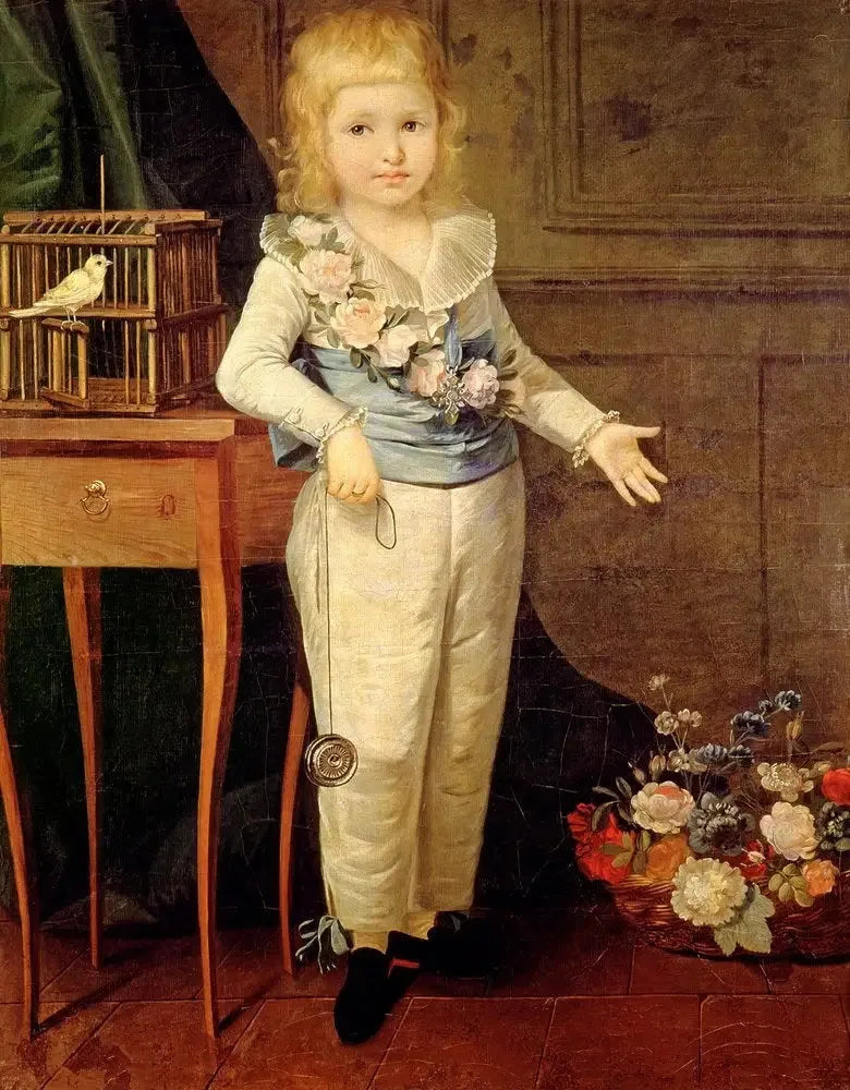 Porträtt av Louis XVII:s misstanke - Élisabeth Vigée Le Brun
