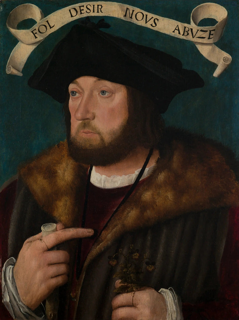 Antaget porträtt av Guillaume Gouffier - Jean Clouet
