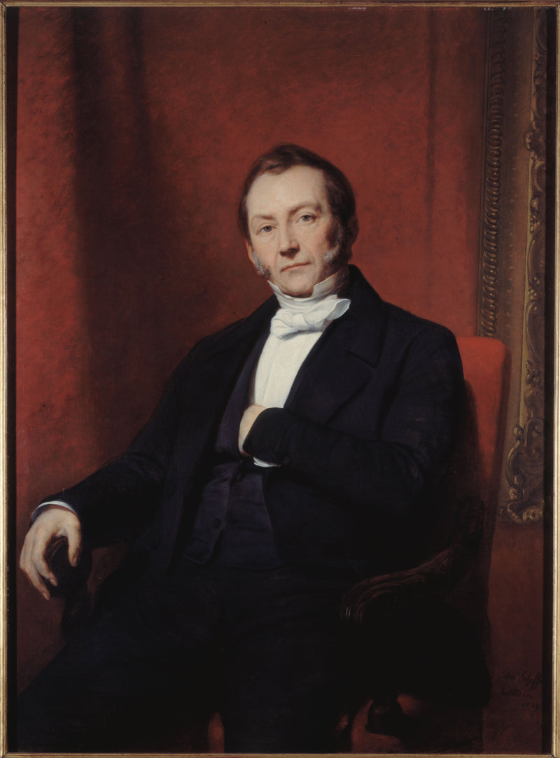 Föreställning av Jean Abraham Nottebohm - Ary Scheffer